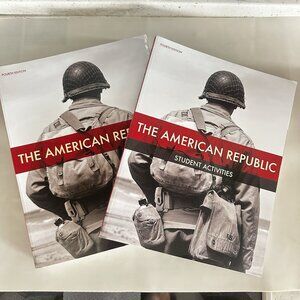 BJU Press American Republic History SET Textbook + Student Activities Grade 8